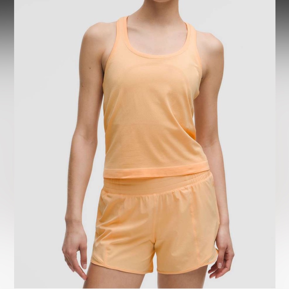 NWT!🍋🍋Lululemon Swiftly Tech Racerback Tank Top🍋🍋. Size 14. Rock Melon